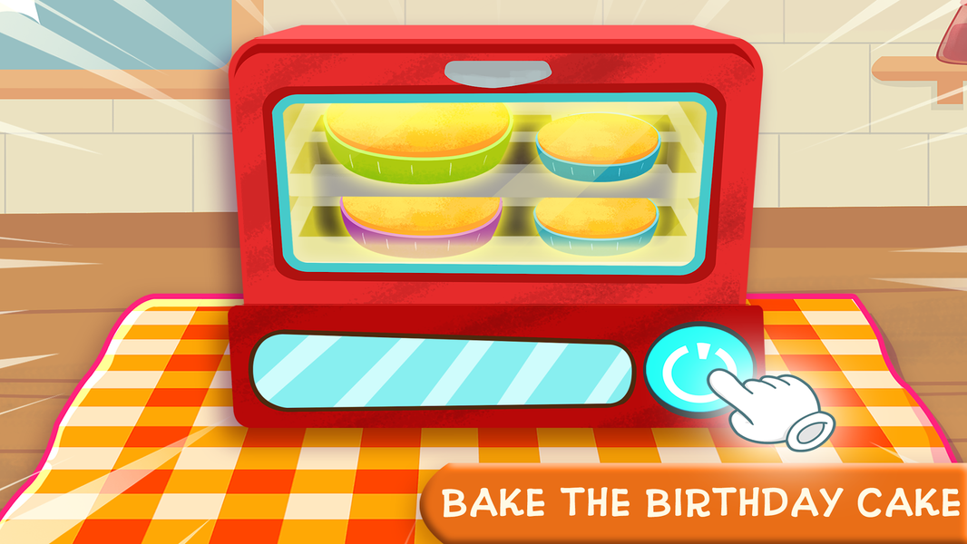 Wolfoo's Birthday Celebration - Gameplay image of android game