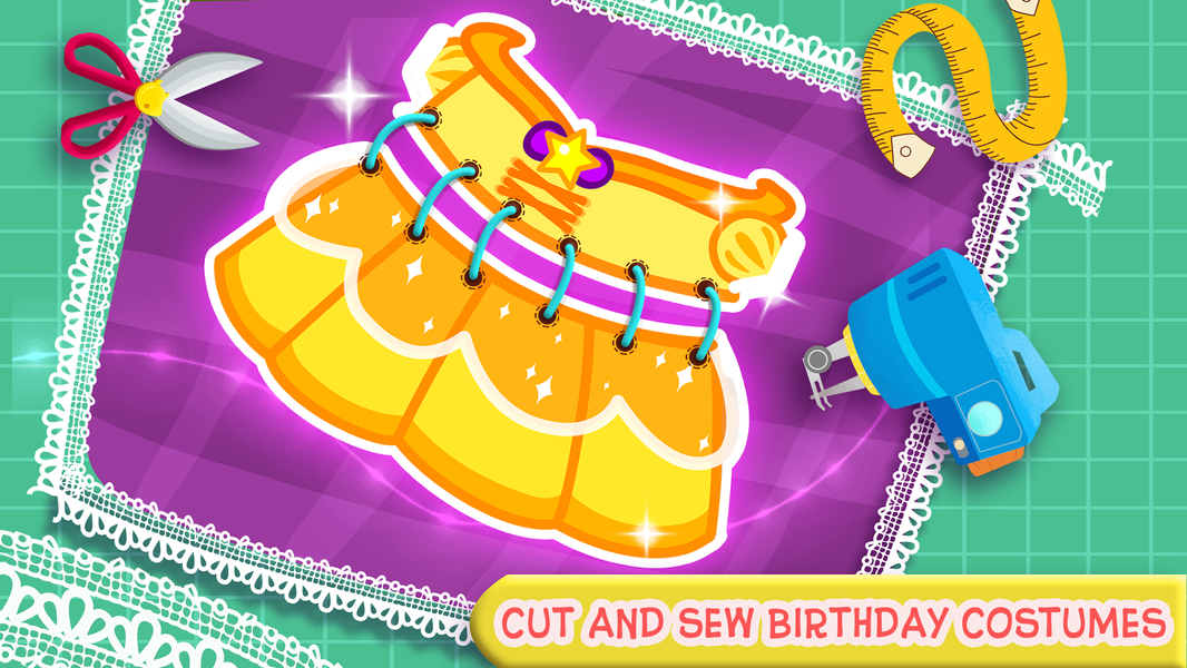 Wolfoo's Birthday Celebration - Gameplay image of android game