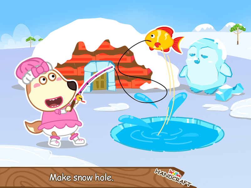 Wolfoo Making Crafts -Handmade - Gameplay image of android game