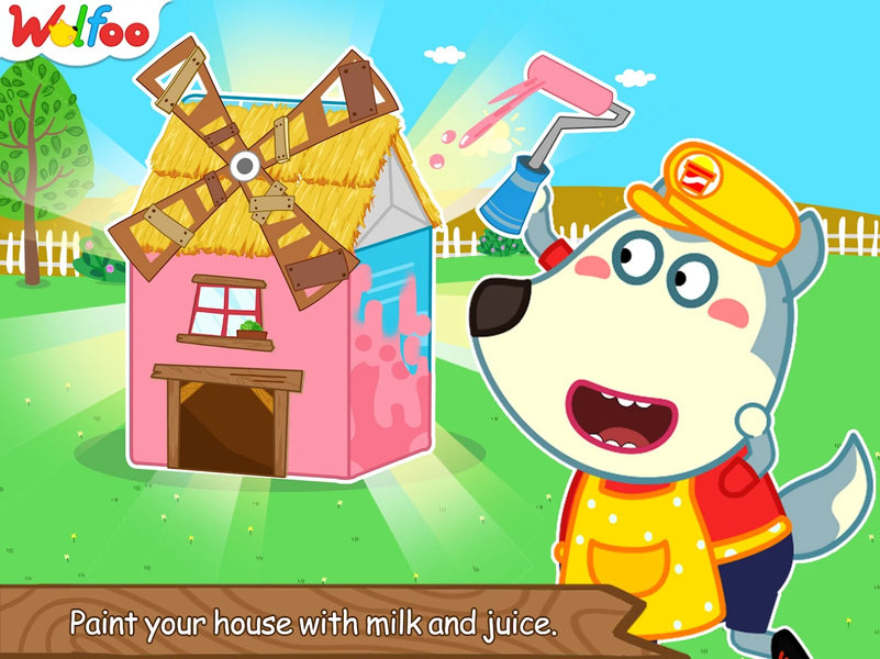 Wolfoo Making Crafts -Handmade - Gameplay image of android game