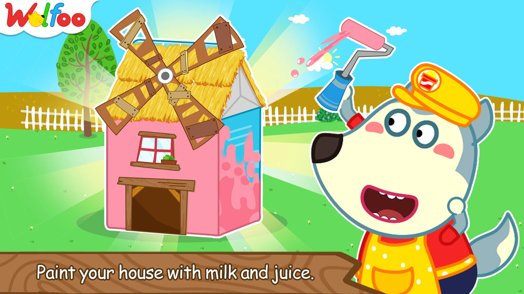 Wolfoo Making Crafts -Handmade - Gameplay image of android game