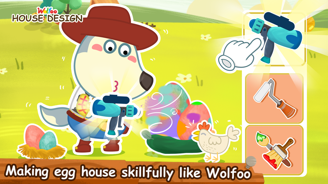 Wolfoo Pet House Design Craft - عکس بازی موبایلی اندروید