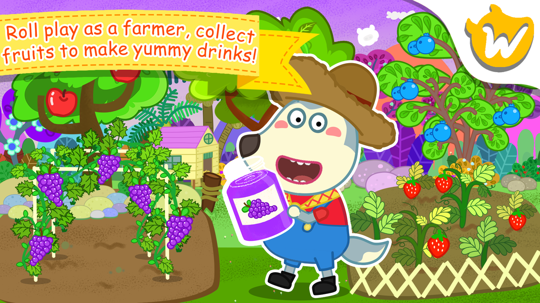 Wolfoo World Educational Games - عکس بازی موبایلی اندروید