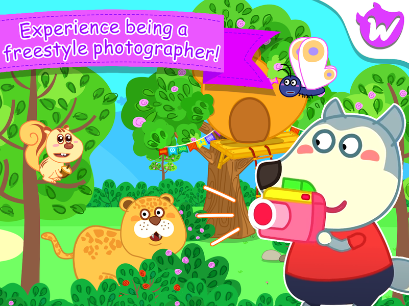 Wolfoo World Educational Games - عکس بازی موبایلی اندروید