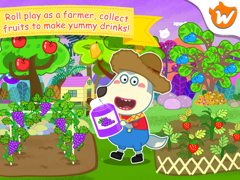 Wolfoo World Educational Games - عکس بازی موبایلی اندروید