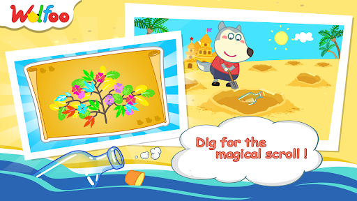 Wolfoo's treasure hunt - عکس بازی موبایلی اندروید