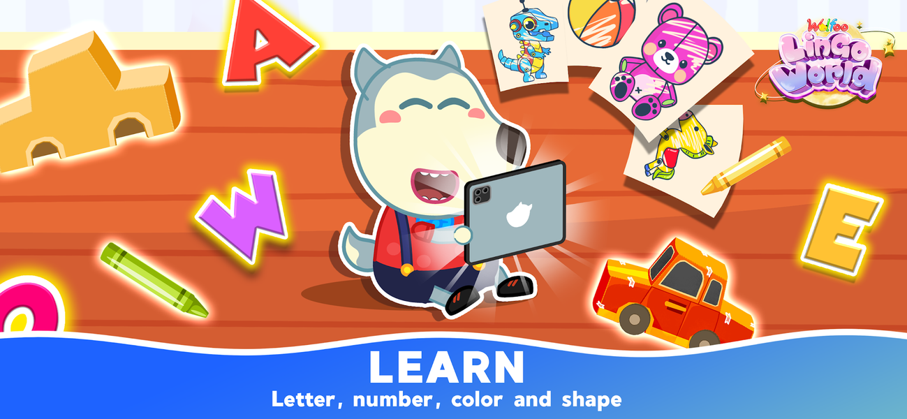 Wolfoo Lingo World: Education - عکس بازی موبایلی اندروید