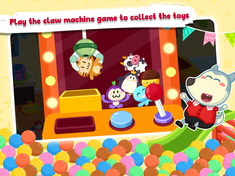 Wolfoo's City: Shopping Mall - Gameplay image of android game