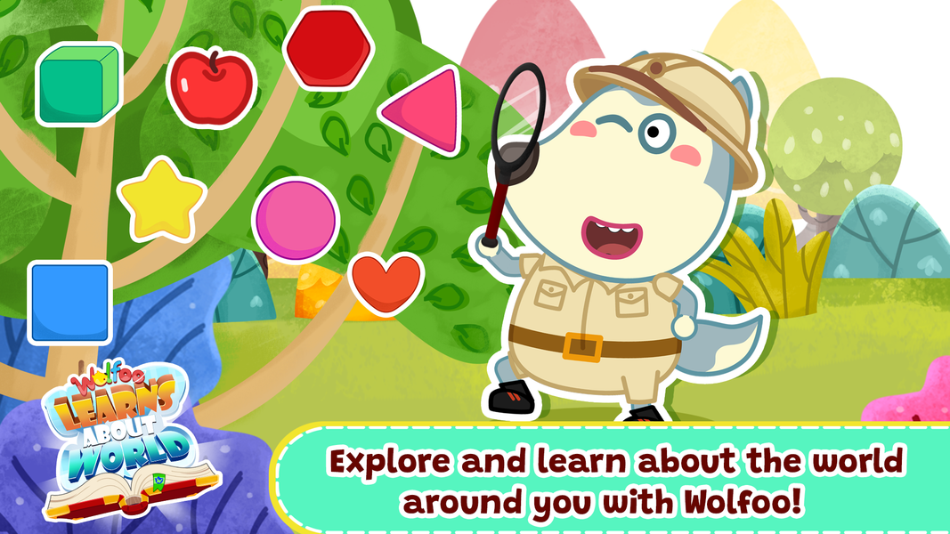 Wolfoo: Kids Learn About World - Gameplay image of android game