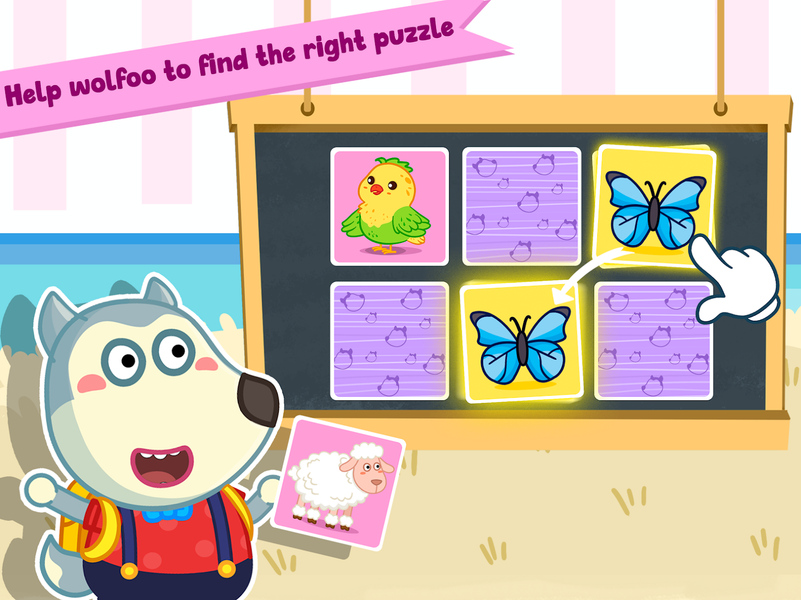 Wolfoo Math Game Baby Learning - عکس بازی موبایلی اندروید