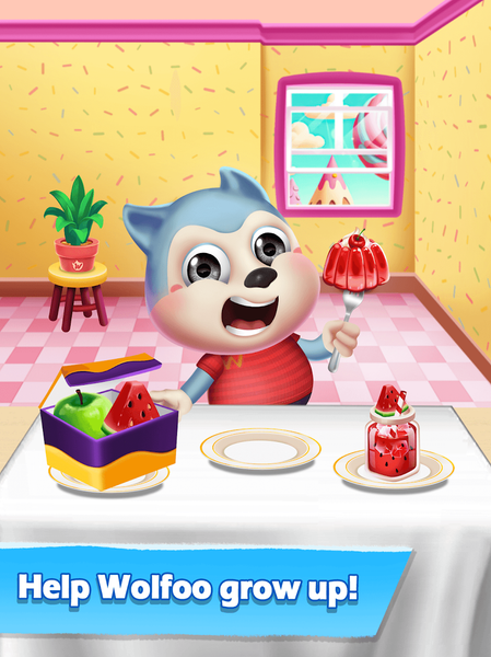 My Talking Wolfoo: Virtual Pet - Gameplay image of android game