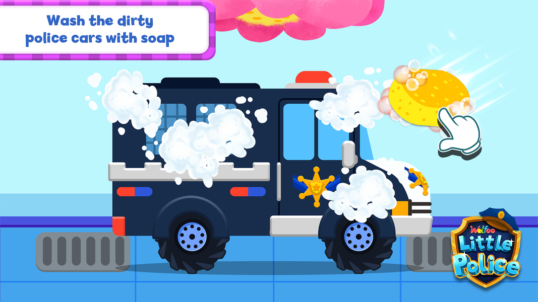 Wolfoo Police Station, Cop Car - عکس بازی موبایلی اندروید