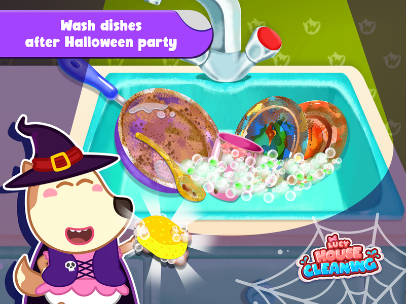 Cleanup House: Lucy Sweet Home - Gameplay image of android game