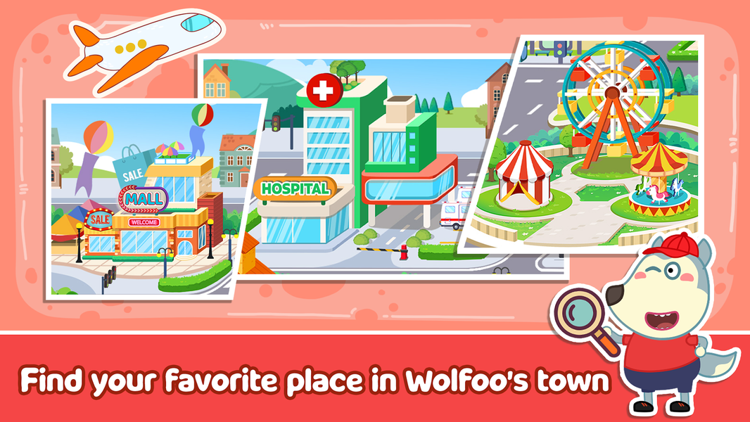 Wolfoo's Town: Dream City Game - عکس بازی موبایلی اندروید