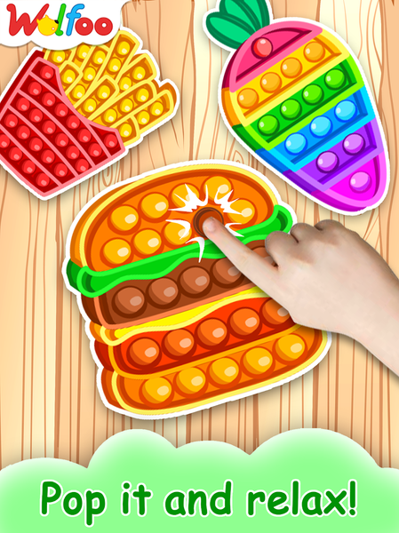 Wolfoo Pop It - Fidget toys - عکس بازی موبایلی اندروید