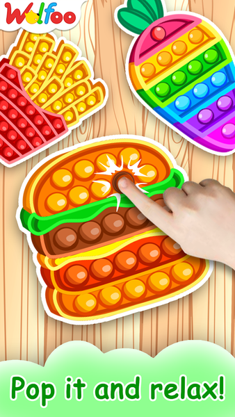 Wolfoo Pop It - Fidget toys - عکس بازی موبایلی اندروید