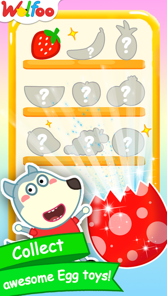 Wolfoo 's Surprise Eggs Toys - عکس بازی موبایلی اندروید
