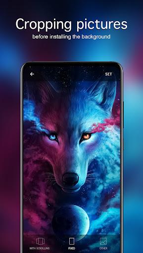 Wolf Wallpapers ۴K - عکس برنامه موبایلی اندروید
