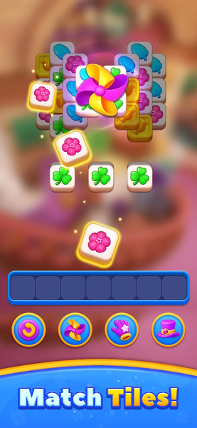 Wonder Villa - Tile Match Game - Gameplay image of android game