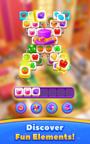 Wonder Villa - Tile Match Game - Gameplay image of android game