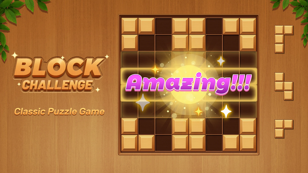 Wood Block Challenge - عکس بازی موبایلی اندروید