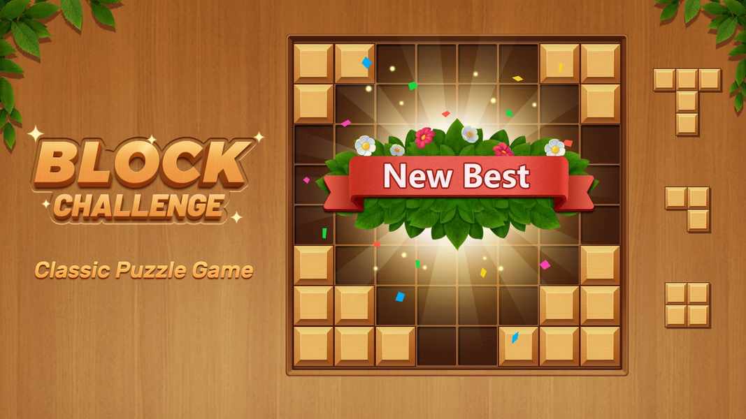 Wood Block Challenge - عکس بازی موبایلی اندروید