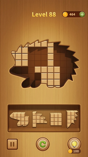 Wood BlockPuz Jigsaw Puzzle - عکس بازی موبایلی اندروید