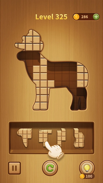 Wood BlockPuz Jigsaw Puzzle - عکس بازی موبایلی اندروید