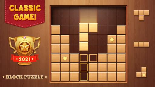 Block Puzzle Wood Blast - Gameplay image of android game
