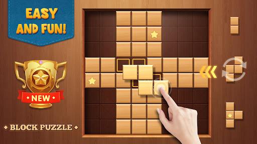 Block Puzzle Wood Blast - Gameplay image of android game