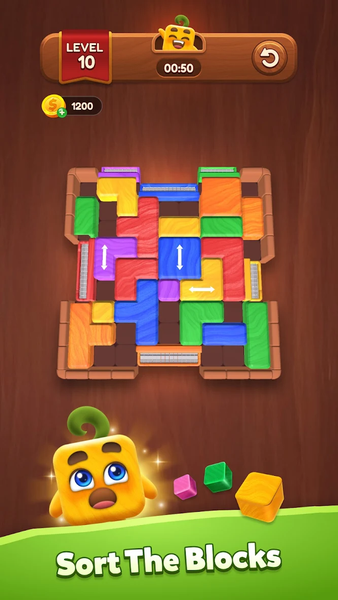 Woody Jam: Color Block Puzzle - Gameplay image of android game