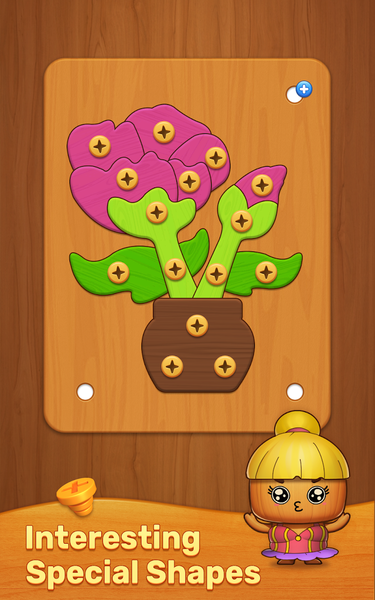 Wood Screw: Nuts & Bolts - عکس بازی موبایلی اندروید