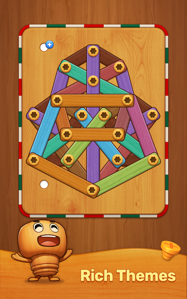 Wood Screw: Nuts & Bolts - عکس بازی موبایلی اندروید