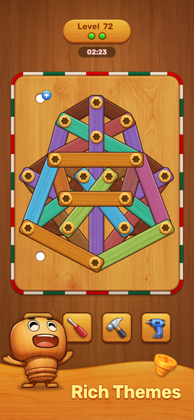 Wood Screw: Nuts & Bolts - عکس بازی موبایلی اندروید
