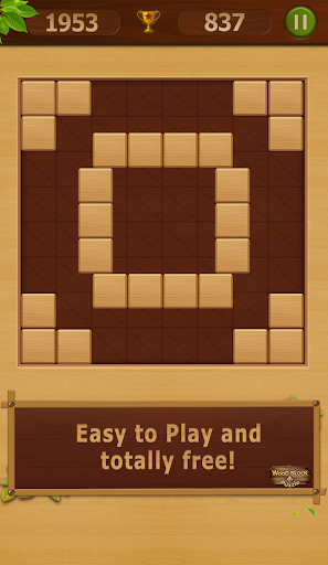 Wood Block Puzzle - Gameplay image of android game