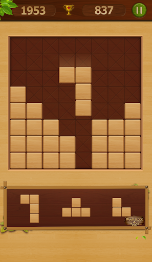 Wood Block Puzzle - Gameplay image of android game