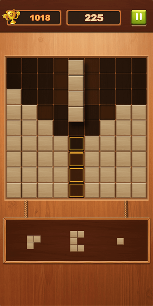 Wood Block Puzzle - Gameplay image of android game