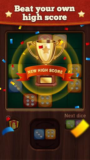 Woody Dice Merge Puzzle - Gameplay image of android game