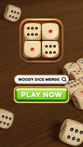 Woody Dice Merge Puzzle - Gameplay image of android game