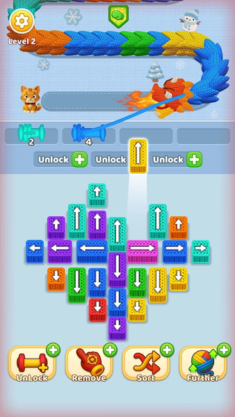 Wool Crush - Yarn Color Sort - عکس بازی موبایلی اندروید