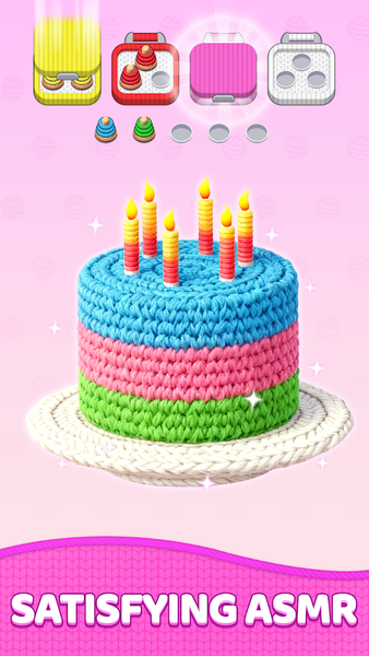 Wool Thread ۳D - عکس بازی موبایلی اندروید