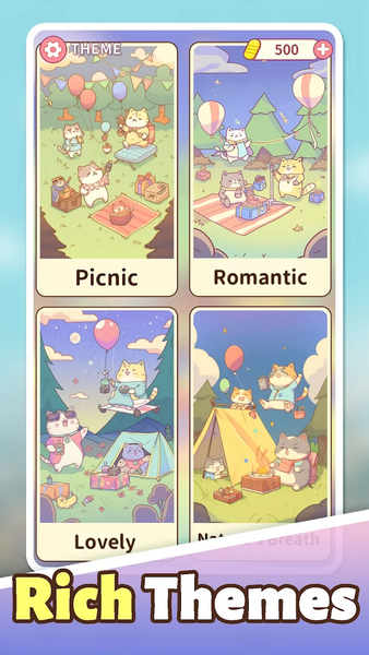 Ring of Words۲: Cats Party - عکس بازی موبایلی اندروید