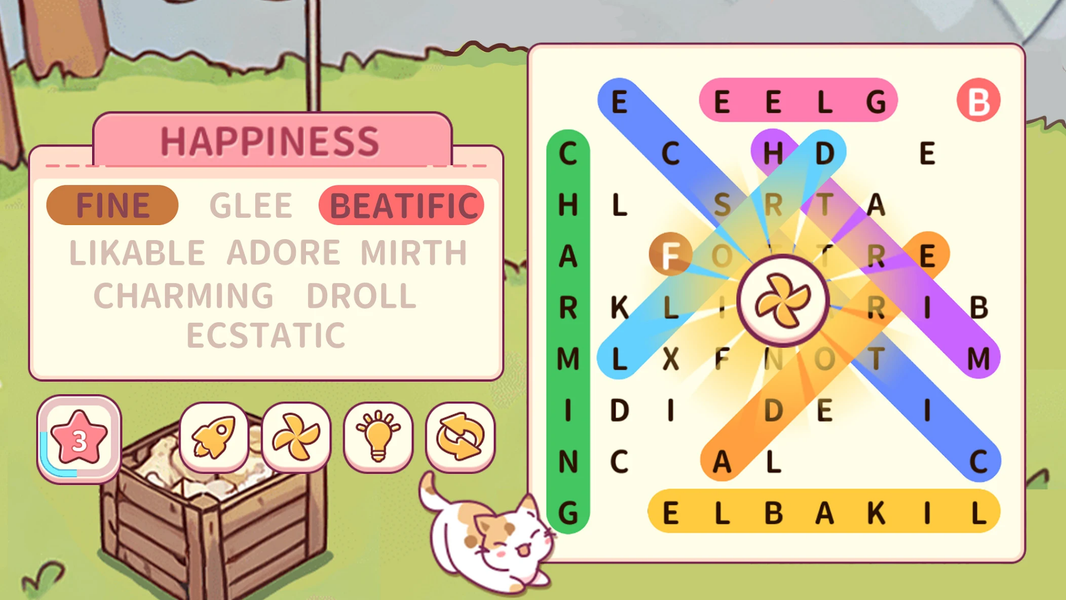 Ring of Words۲: Cats Party - عکس بازی موبایلی اندروید