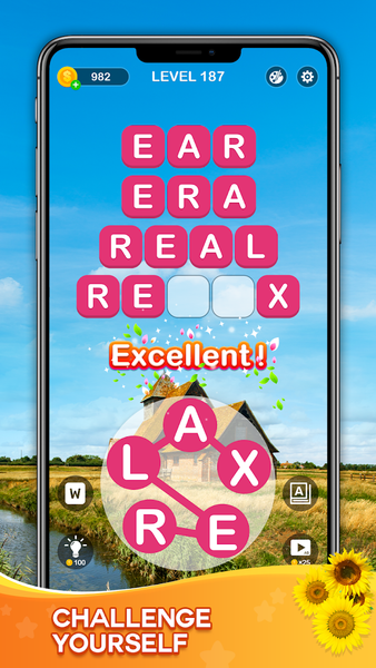 Word Connect - Train Brain - Gameplay image of android game