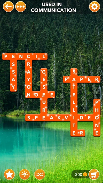 Word Cross Jigsaw - Word Games - عکس بازی موبایلی اندروید