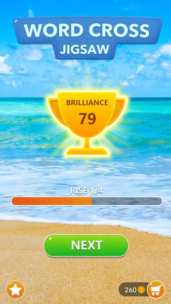 Word Cross Jigsaw - Word Games - عکس بازی موبایلی اندروید
