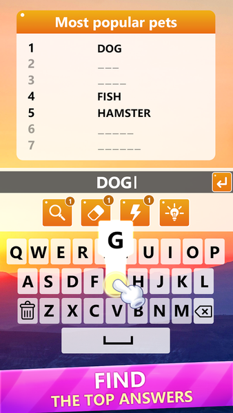 Word Most - Trivia Puzzle Game - Gameplay image of android game