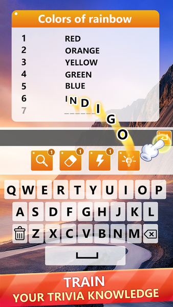Word Most - Trivia Puzzle Game - Gameplay image of android game