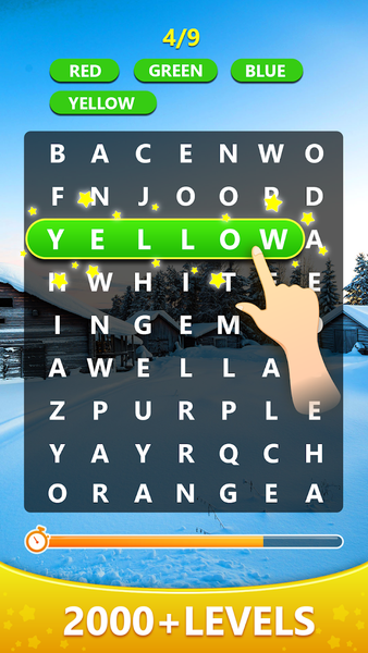 Word Move - Search& Find Words - Gameplay image of android game
