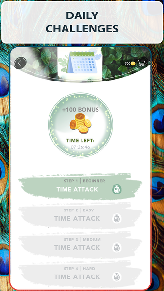 Word Search Nature Puzzle Game - Gameplay image of android game